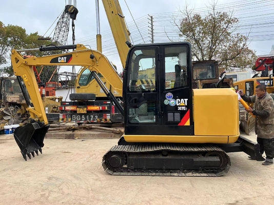 CAT 307E 中古 ミニ掘削機 7トン 状態良好 低時間 水力掘削機