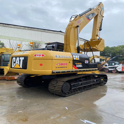製造用 CAT 320D2 エグババター 20TON 稼働重量