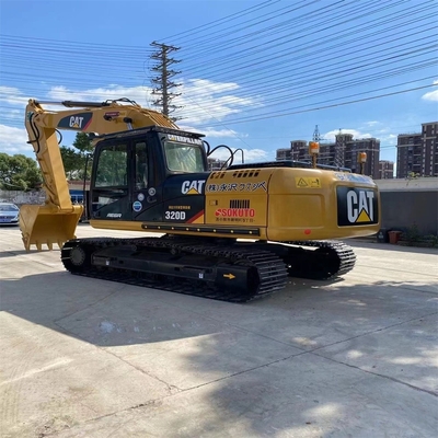 20トンの CAT 320D 掘削機 中古品 状態良好 日本 中古品