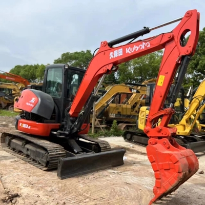日本 オリジナル KUBOTA KX163 ミニ 掘削機 6トン クローラー 建設機械 ストック
