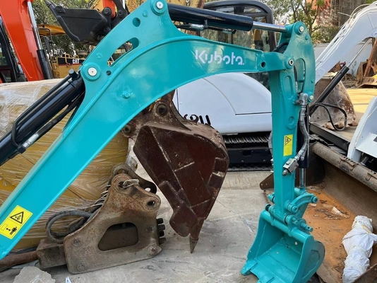 利点 低労働時間 KUBOTA U15 ミニ掘削機 中古 クローラー 水力掘削機