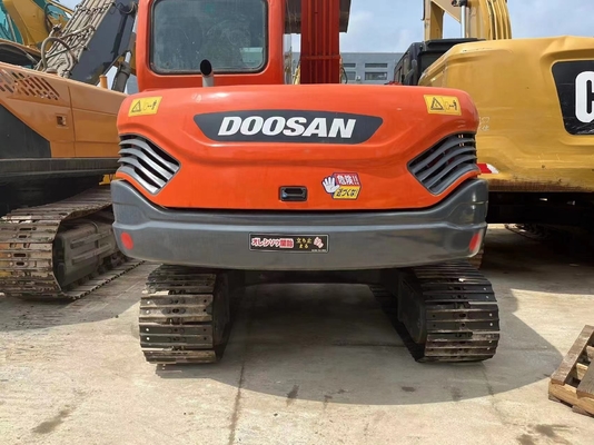DOOSAN DX80 エグババター 低労働時間とスムーズな操作のクローラー・デガバーを使用