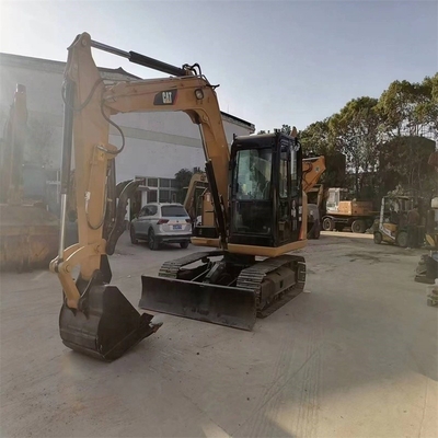 中古の CAT307e2 掘削機 クローラー 掘削機 オリジナル色 状態良好