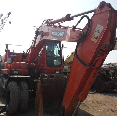 使用済みDOOSAN 150W-7 輪掘削機 15 トン掘削機 0.7m3 バケツ容量