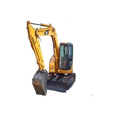 CAT 308C ミニ掘削機 1M3バケツ容量の古用クローラー掘削機