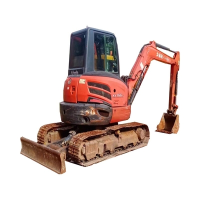 日本 エクセレント 中古クボタ KX155 ミニ掘削機 5.5トン ブルドーザー クローラー