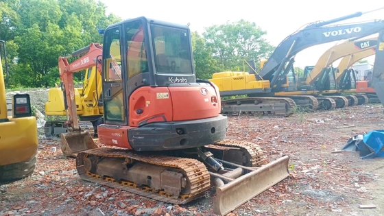 5トンのクローラー掘削機 日本 クボタ KX155-5 ビジネス用古着掘削機