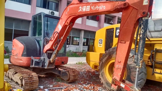 5トンのクローラー掘削機 日本 クボタ KX155-5 ビジネス用古着掘削機