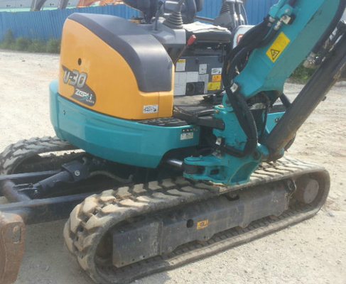 非常な状態で使用されている Kubota U30 ミニ掘削機 水力クローラー 建設機械