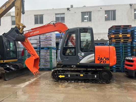 日本から輸入された二手製 HITACHI ZX70 建設機械