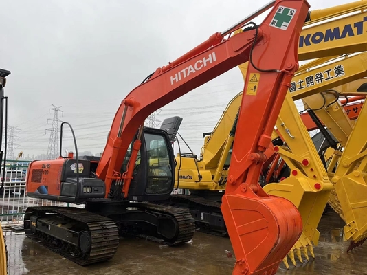 中古のHITACHI EX120 掘削機 12トンの掘削機 優れた作業条件