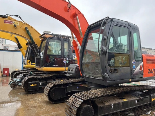 中古のHITACHI EX120 掘削機 12トンの掘削機 優れた作業条件