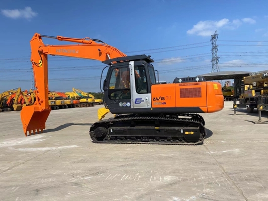 中古 クローバー 掘削機 HITACHI ZX200 素晴らしい状態で 20トンの小さな掘削機