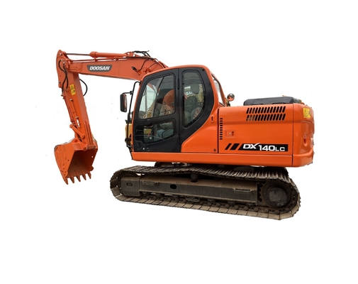 中古水力クローラー掘削機 14TON 稼働重量 ドーサン DX140LC掘削機