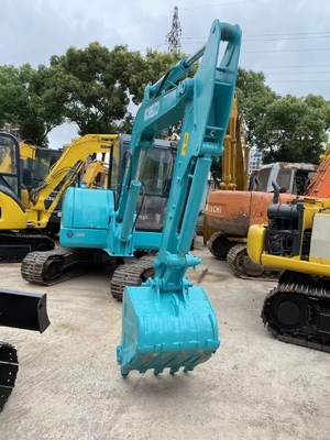 上海で使用されたKOBELCO SK60掘削機 低労働時間の二手掘削機