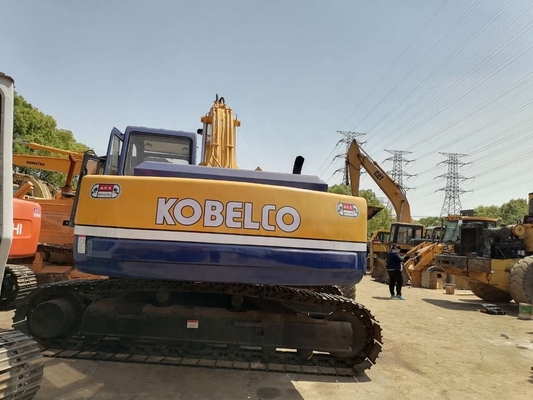 良い状態で 1.2m3 バケツ容量を持つ Kobelco SK200 中古 クローラー 掘削機