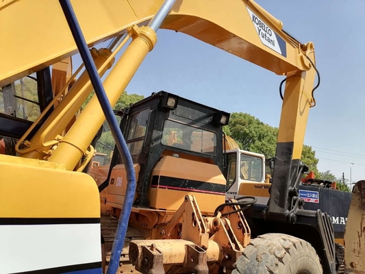 良い状態で 1.2m3 バケツ容量を持つ Kobelco SK200 中古 クローラー 掘削機