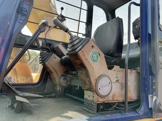良い状態で 1.2m3 バケツ容量を持つ Kobelco SK200 中古 クローラー 掘削機