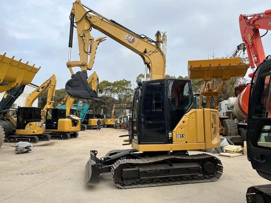 日本製 中古キャタピラー307.5 ミニ掘削機 低時 7500kg 機械重量