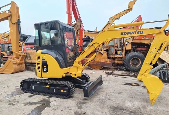 ミニ・ディガー KOMATSU PC35 エグババター 中古 低燃費 日本製