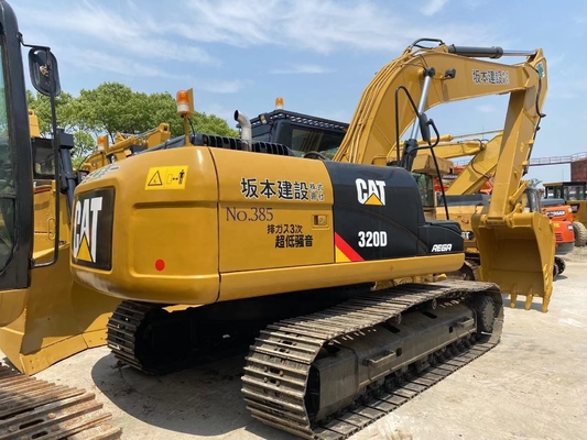 移動型 クローラー ハイドロリック 掘削機 Cat 320D 掘削機