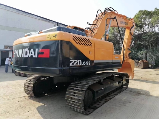 ハインダイ 220LC-9S クローラー 掘削機と プロジェクトのために良い状態の ストック