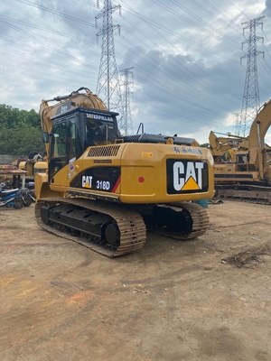 非常な状態 低労働時間 0-2000 の使用キャタピラー掘削機 CAT 318D