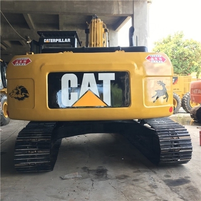 黄色の古き古きキャタピラー掘削機 20トン 状態良好 中古 CAT 330D掘削機