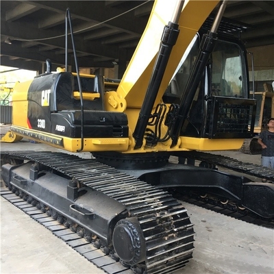 黄色の古き古きキャタピラー掘削機 20トン 状態良好 中古 CAT 330D掘削機