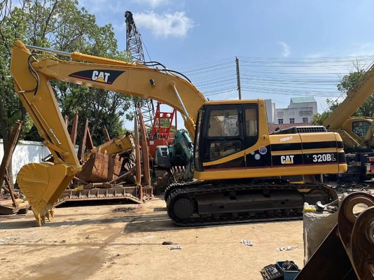元の掘削機 20トン CAT 320BL 112kWの電力とEPA/CE認証の二用掘削機