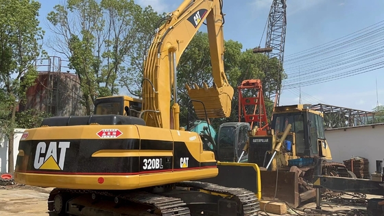 元の掘削機 20トン CAT 320BL 112kWの電力とEPA/CE認証の二用掘削機