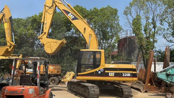 元の掘削機 20トン CAT 320BL 112kWの電力とEPA/CE認証の二用掘削機