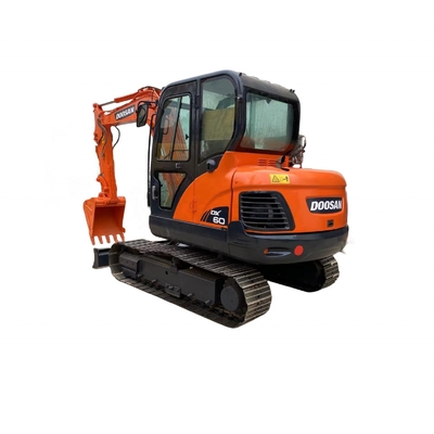 重型建設機器 ドーサン DX60 ハイドロリックシリンダー付き古着掘削機