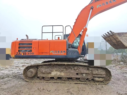 オリジナルペイントと低作業時間 0-2000 と使用されたヒタチ ZX350G クローラー掘削機
