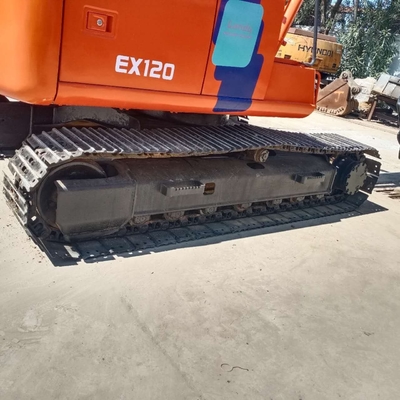 1200KGの機械重量で使用された Hitachi EX120 クローラー掘削機