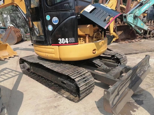 液体クローラー掘削機 使用済み Cat 304SR 掘削機 移動型