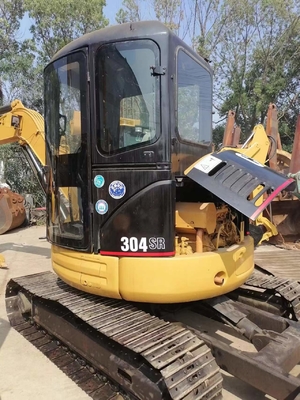 液体クローラー掘削機 使用済み Cat 304SR 掘削機 移動型
