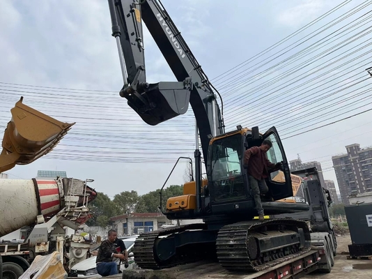 韓国の原装色と良き状態のハインダイ 220LC-9s 中古掘削機