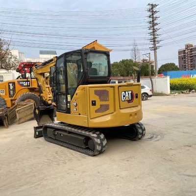 日本USD Digger CAT 306E リユアン水力ポンプ付きの中古ミニ掘削機