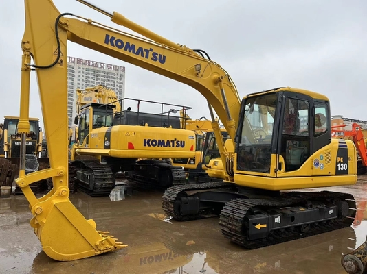 日本 オリジナル 中古 コマツー PC130-7 13 トンのミニ掘削機 0~2000 作業時間