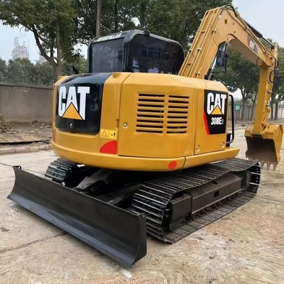 元の色でよく維持された古着キャターピラー CAT 308E 掘削機