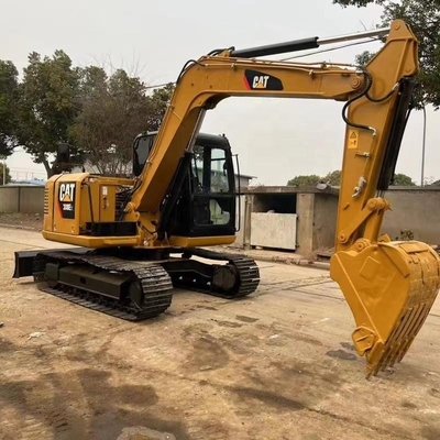 元の色でよく維持された古着キャターピラー CAT 308E 掘削機