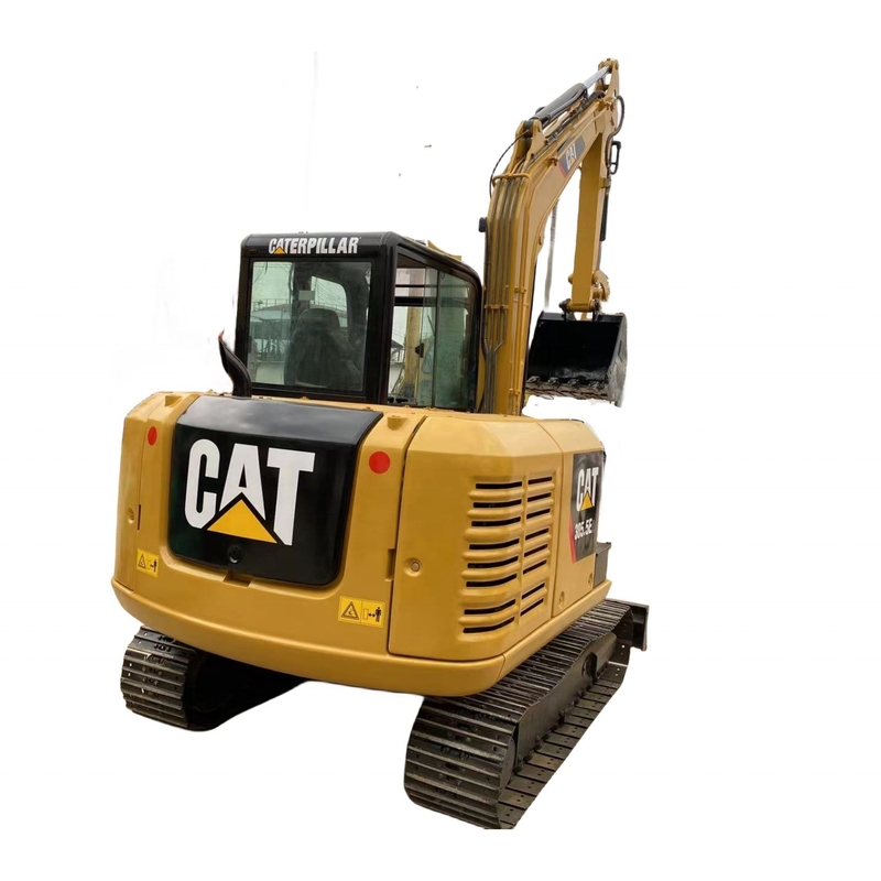 日本EPAエンジンと0.35m3バケット容量を持つオリジナルペイント CAT305.5E掘削機