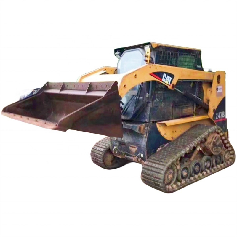 42kw 中古キャタピラー CAT 247B スキッドステアローダー その他水力ポンプ 日本