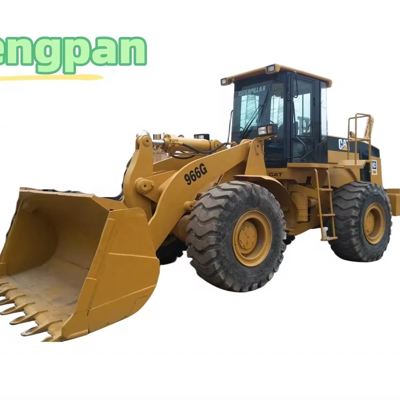 11000 12000 kg マシン重量 ナブテスコ水力ポンプ付き使用済み CAT 966Gホイールローダー
