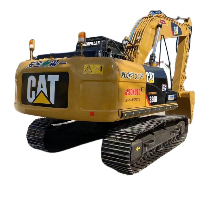 中古 カタピラー 掘削機 日本 EPA エンジン CAT 320D 96KW 水力掘削機 クローラー
