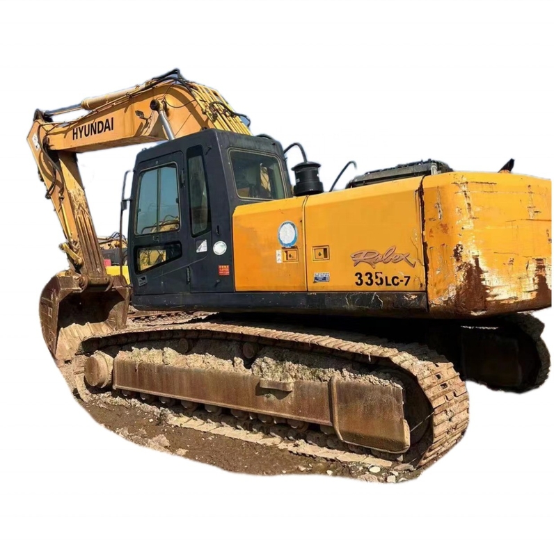 33 TON 韓国 EPA エンジン ヒューンダイ 335LC-7 水力掘削機 移動型 クローラー掘削機