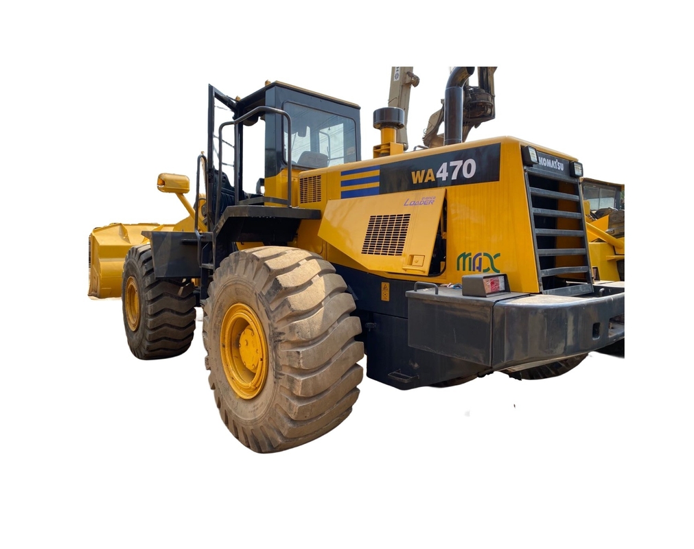 フロント・ローダー コマツー WA470 建設用ホイール・ローダー 7TON 定量負荷