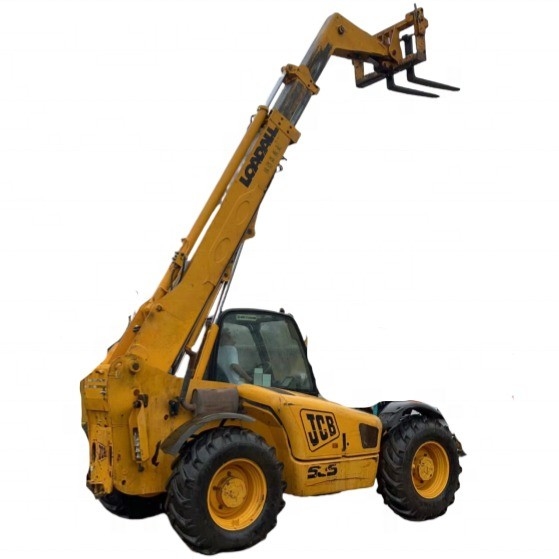 望遠鏡操作機 JCB 505 10トンの作業重量で良好な状態の二用フォークリフト