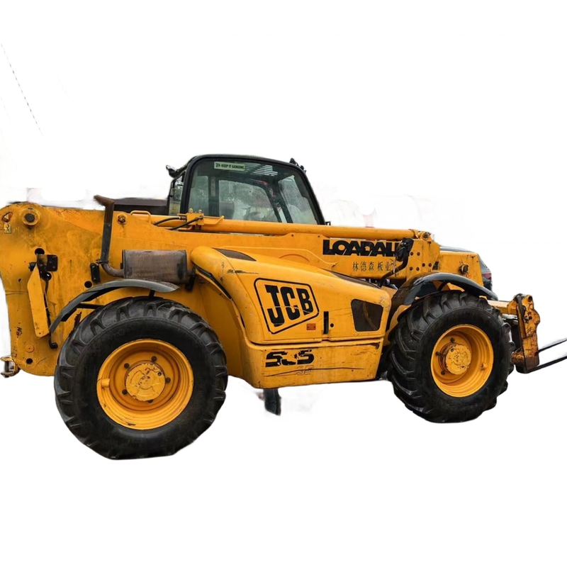 中古JCB 505 輪を動かすタイプと他のバケットの容量を持つ二手フォークリフト